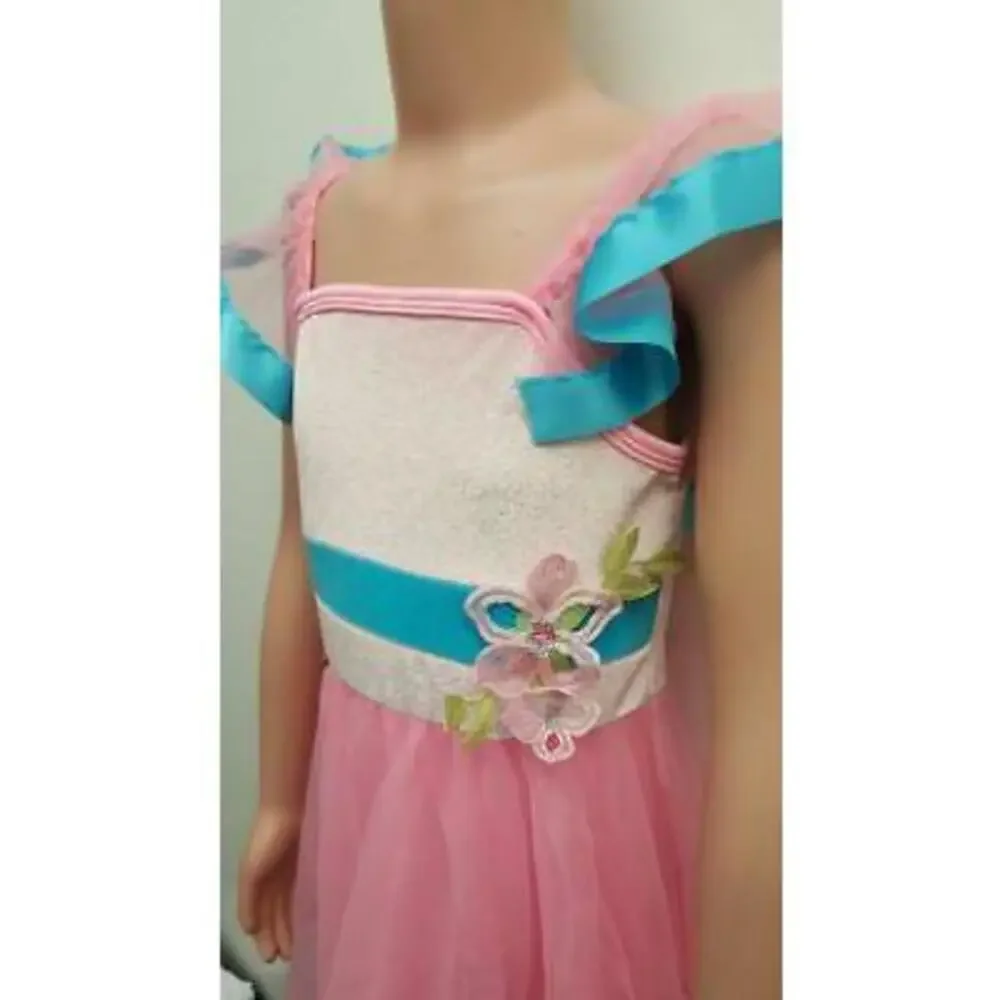 Pre-Owned Dance Costume Curtain Call  XL Child Pink Dress Ballet